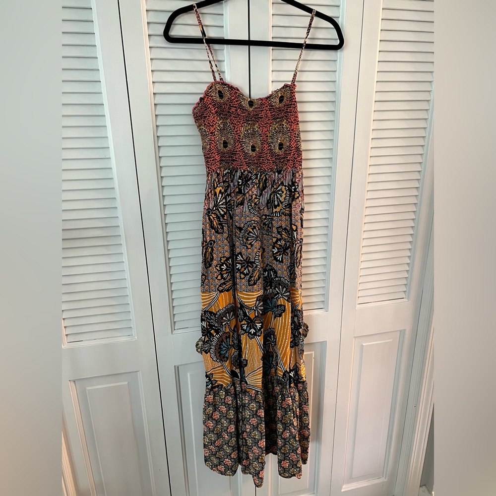 Anthropologie maxi dress